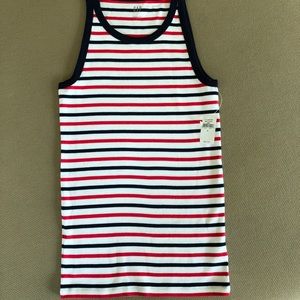 GAP Tops - Red, white and blue striped tank. NWT GAP Tops - Red, white and blue striped tank. NWT